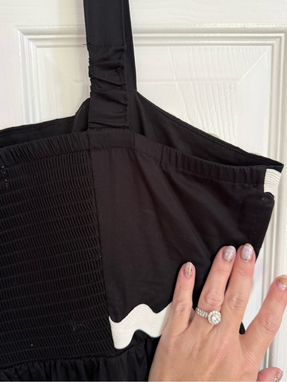 Belle Isle Torrid Dress Black with White Trim - Size 1 - Picture 5 of 9